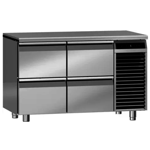  Liebherr Refrigerated workbench | Chrome nickel steel | 1300 x 700 x 850mm 