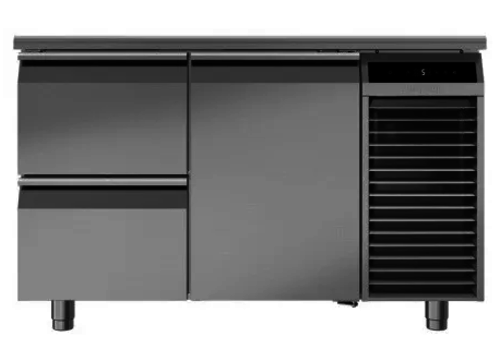  Liebherr Établi de refroidissement | Acier au chrome-nickel | 1300 x 700 x 850 mm 