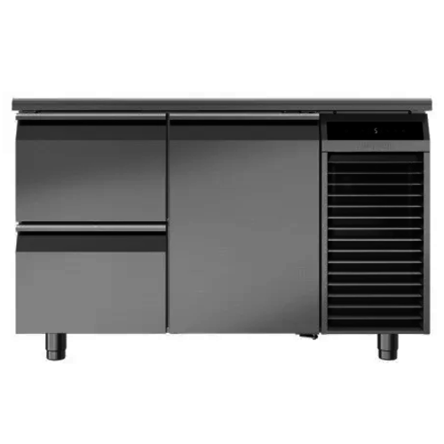  Liebherr Refrigerated workbench | Chrome nickel steel | 1300 x 700 x 850mm 