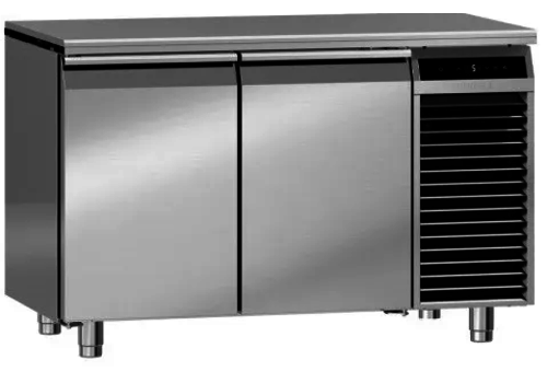  Liebherr établi réfrigéré | 2 portes | Acier au chrome-nickel | 1300 x 700 x 850 mm 