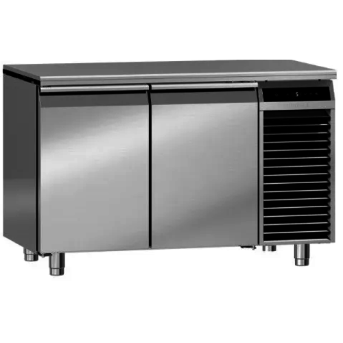  Liebherr refrigerated workbench | 2 doors | Chrome nickel steel | 1300 x 700 x 850mm 