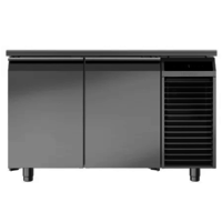 refrigerated workbench | 2 doors| Chrome nickel steel| 1300x700x850mm