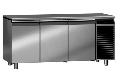  Liebherr Établi de refroidissement | 3 portes | Acier au chrome-nickel | 1780 x 700 x 850 mm 