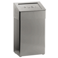 Waste bin | Push flap | 380 x 250 x 680mm