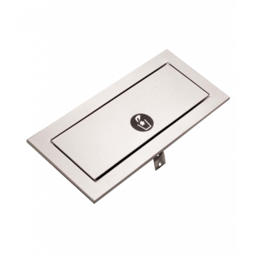  HorecaTraders Waste bin flap | self-closing | 285 x 115mm 