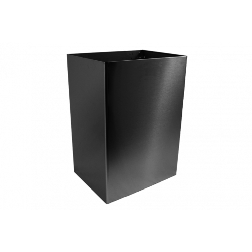  HorecaTraders Waste bin | Stainless steel | 75L | 420 x 320 x 585mm 