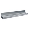 HorecaTraders Évier extra long en acier inoxydable avec 5 trous pour robinetterie 300x47x44 cm