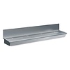 HorecaTraders extra long sink | stainless steel | with 4 tap holes | 240x47x44cm