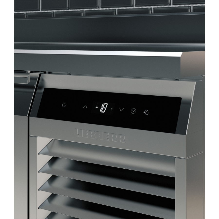 Gefrierwerkbank | 3 Türen | Chrom-Nickel-Stahl | 1780 x 700 x 850 mm