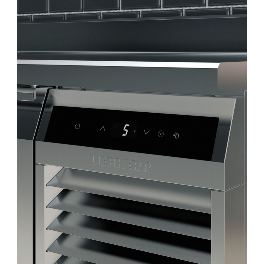 Freezer workbench | 2 doors | Chrome nickel steel | 1300x700x850mm
