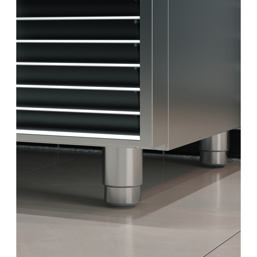 Refrigerated workbench | Chrome nickel steel | 1300x700x850mm