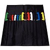 HorecaTraders Black Knife Case | 13 pcs