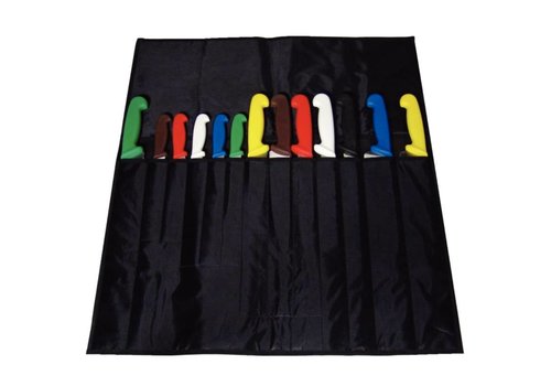  HorecaTraders Black Knife Sheath | 13-piece 