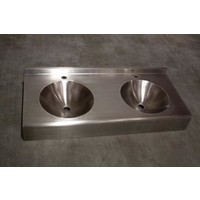lavabo multiple | acier inoxydable | D 565 x H 200 mm