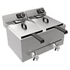 Combisteel Friteuse tafel | RVS | 2x 8L | 230V | 620 x 545 x 305 mm