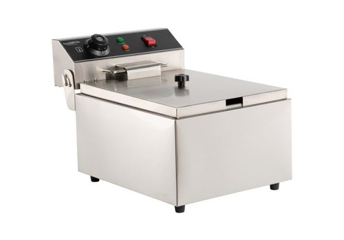  Combisteel Electric Fryer | stainless steel | 6L | 290x440x290mm 