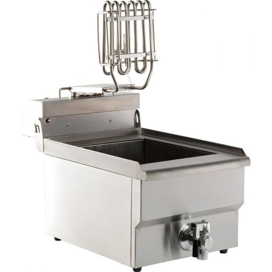 Electric Table Fryer | stainless steel | 400V | 340x560x380mm
