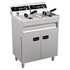 Combisteel Electric Fryer | stainless steel | 2x 9L | 695 x 530 x 970mm