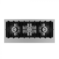 Gas hob | Stainless steel | Under-shelf | 3x 6.5kW | 1290 x 600 x 800 mm