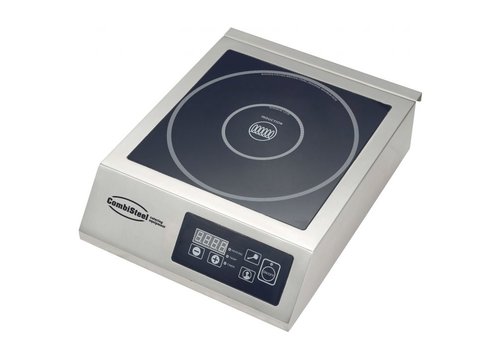  Combisteel Plaque à induction | acier inoxydable | +60/+240°C | 3500W | 340 x 440 x 117 mm 