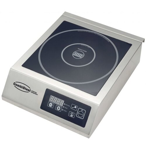  Combisteel Plaque à induction | acier inoxydable | +60/+240°C | 3500W | 340 x 440 x 117 mm 