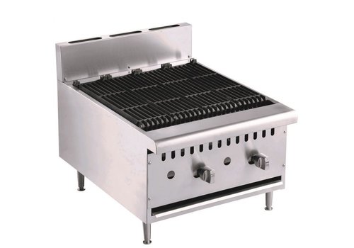  Combisteel Grill plate | Gas | stainless steel | 18kW | 615x800x590mm 