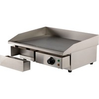 Plaque de cuisson | Électrique | acier inoxydable | 230V | 550 x 470 x 230 mm