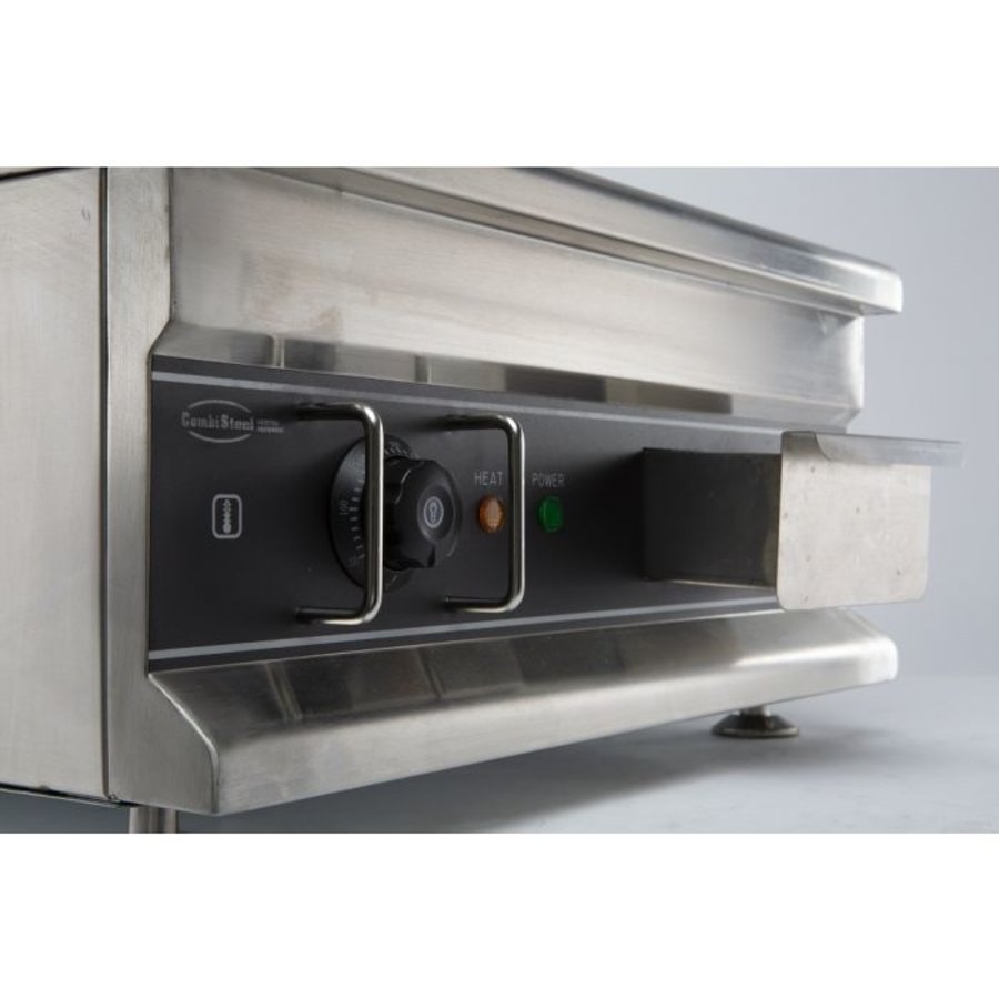 Plaque de cuisson | Électrique | acier inoxydable | 230V | 2 modèles