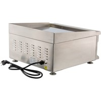 Plaque de cuisson | Électrique | acier inoxydable | 230V | 2 modèles