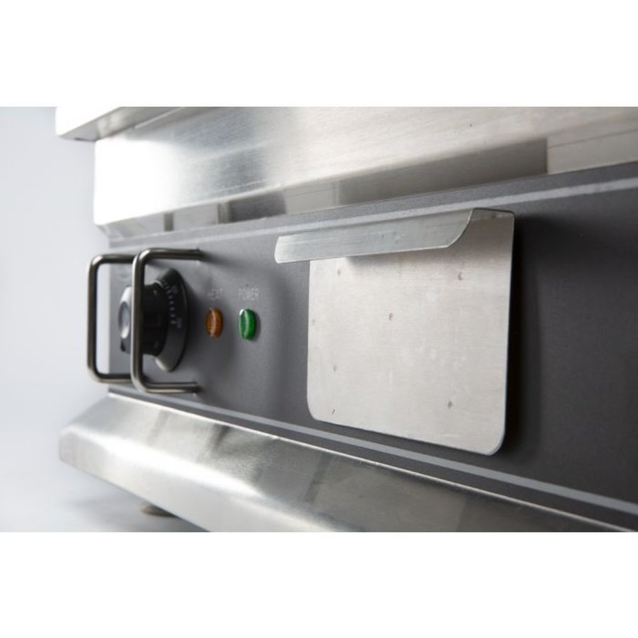 Plaque de cuisson | Électrique | acier inoxydable | 400 V | 600 x 520 x 310 mm