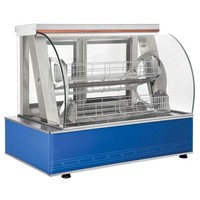 Hähnchengrill | Elektrisch | 4 Elemente | Edelstahl | 400 V | 940 x 590 x 790 mm