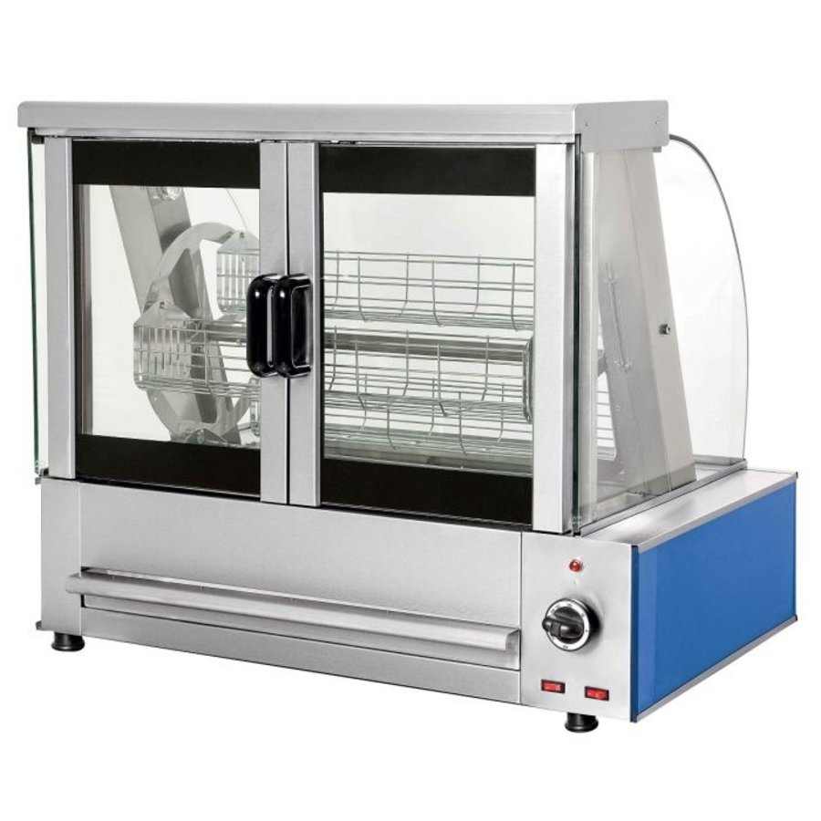 Chicken grill | Electric | 4 Elements | stainless steel | 400V | 940x590x790mm