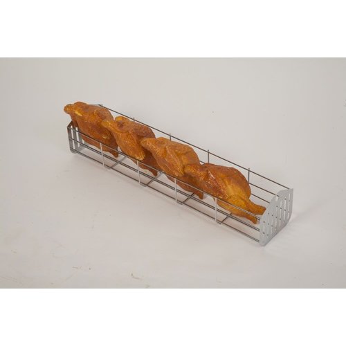  Combisteel Panier | Partie de poulet grillé | Acier inoxydable 