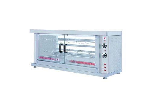  Combisteel Grillades de poulet | Électrique | acier inoxydable | 400 V | 2 formats 