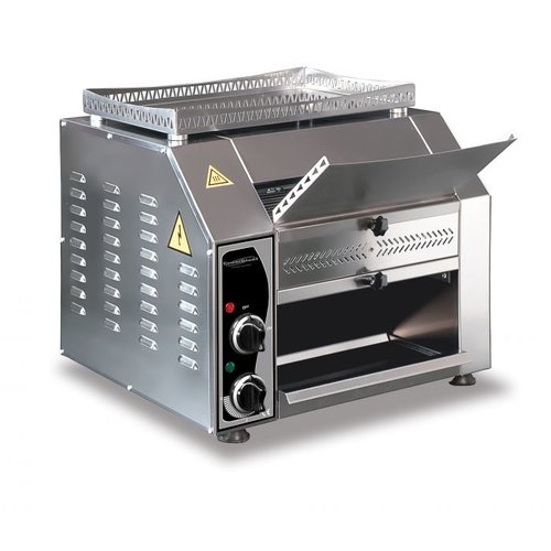 Combisteel Walk-through toaster | stainless steel | 230V | 400p/h | 480x440x440mm 