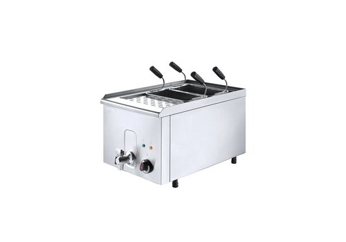  Combisteel Cuiseur à pâtes | acier inoxydable | 2 paniers | 23L | 400 V | 400 x 680 x 370 mm 