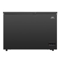 Gefriertruhe | Stahl | Schwarz 84,5 (H) x 111,6 (B) x 64,4 (T) cm