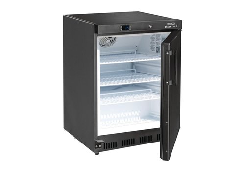  HorecaTraders Refroidissement compact | Acier | Noir | 100 W | 85,5 (h) x 60 (l) x 59,5 (p) cm 