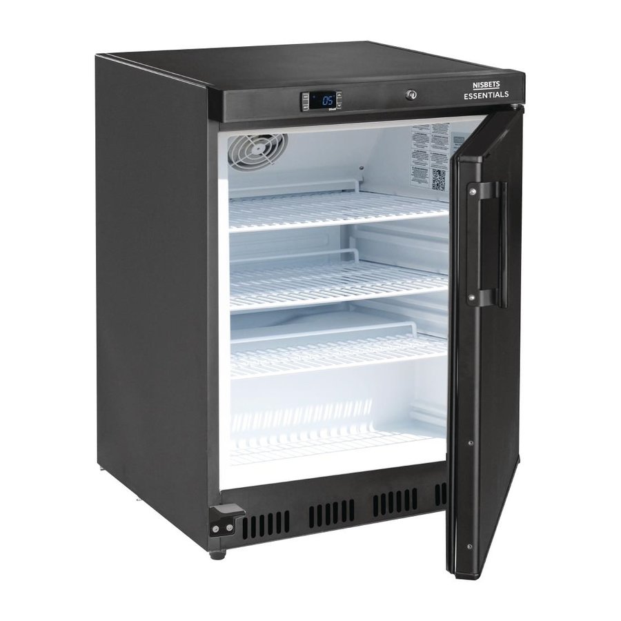 Refroidissement compact | Acier | Noir | 100 W | 85,5 (h) x 60 (l) x 59,5 (p) cm