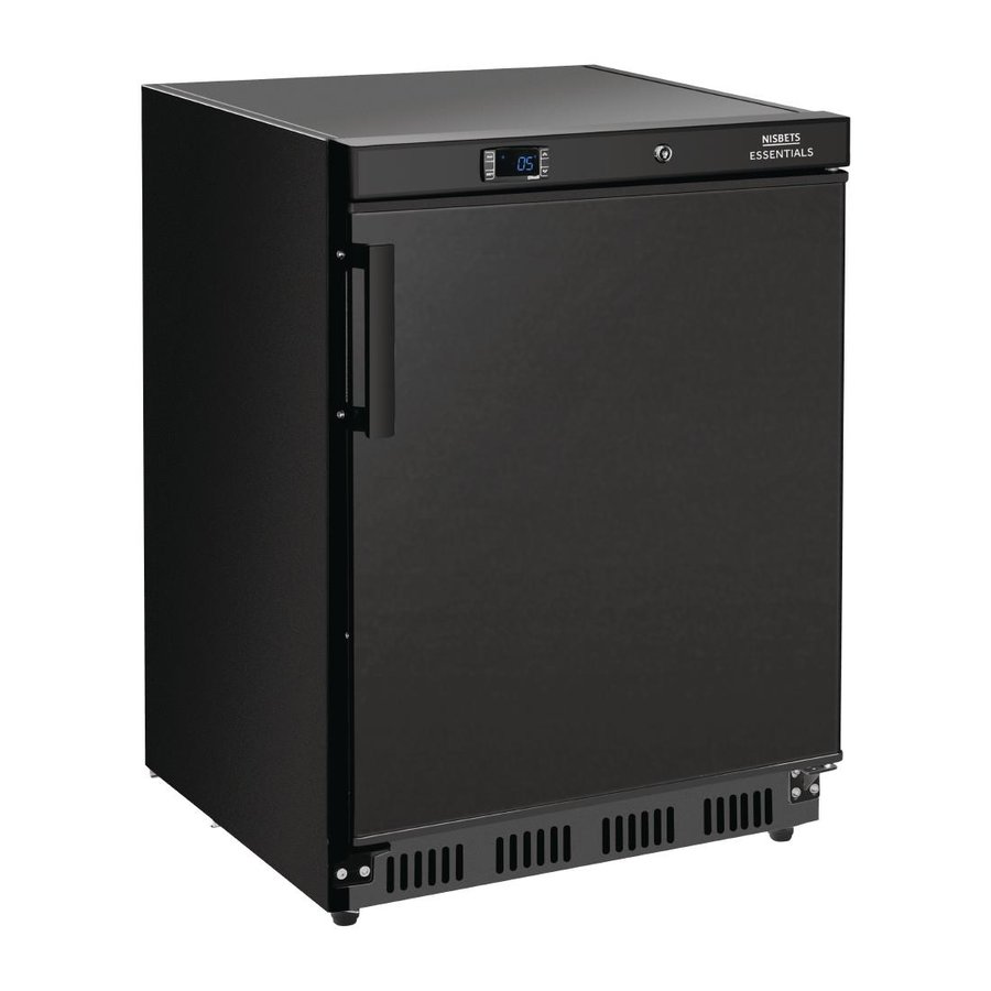 Refroidissement compact | Acier | Noir | 100 W | 85,5 (h) x 60 (l) x 59,5 (p) cm
