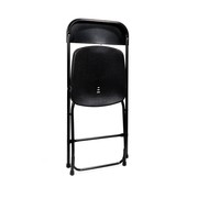 Chaise pliante | Noir | 43x45x(h)80 cm