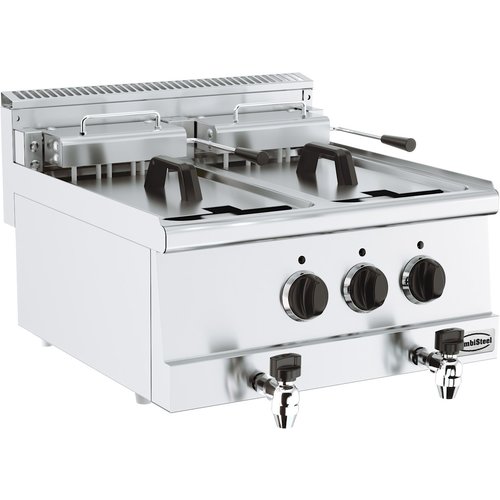  Combisteel Electric Deep Fryer | Electric | Stainless Steel | 600 x 600 x 300 mm 