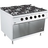 Combisteel Gas cooking table | Standing model | Gas | 6 burners| 1200x900x900mm