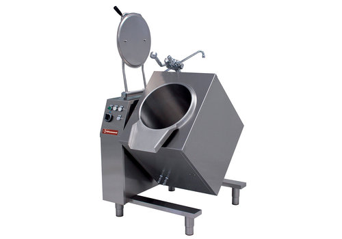  HorecaTraders Tiltable Boiling Kettle | 50 L | Electric | 800x900x900mm 