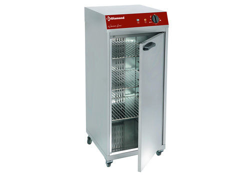  HorecaTraders Ventilated heating cabinet | 1 revolving door | 425x460x925mm 