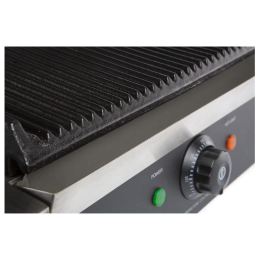Grill de contact pour paninis - Plaques de gril nervurées