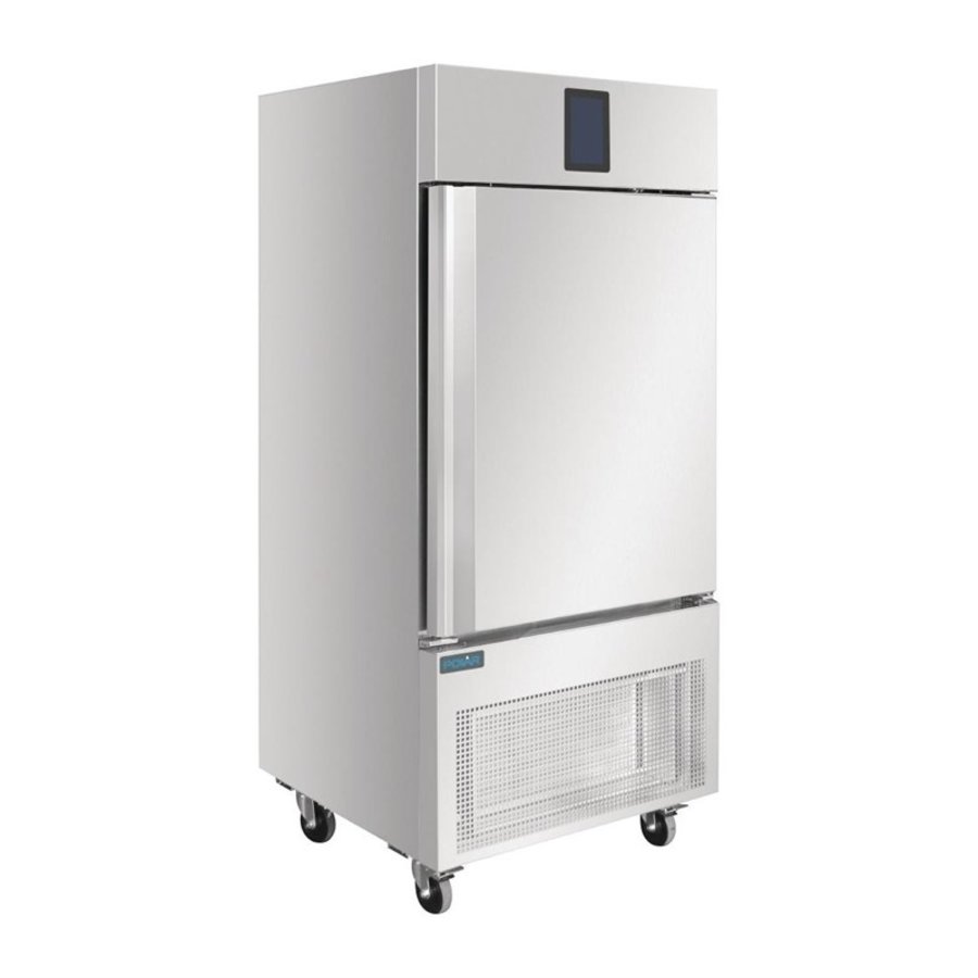 Polar blast chiller / blast freezer 40kg / 28kg | stainless steel