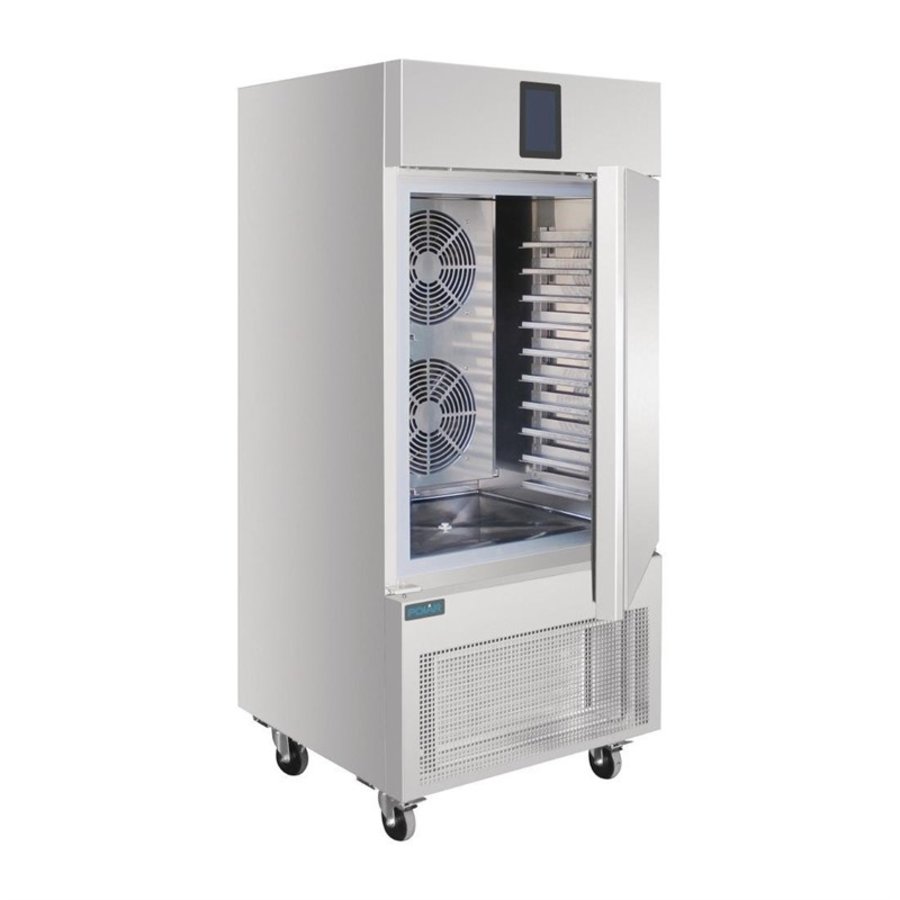 blast chiller / blast freezer 40kg / 28kg | stainless steel