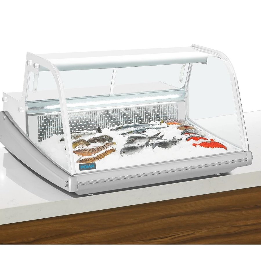 Vitrine réfrigérée à poisson | 175L | Série G
