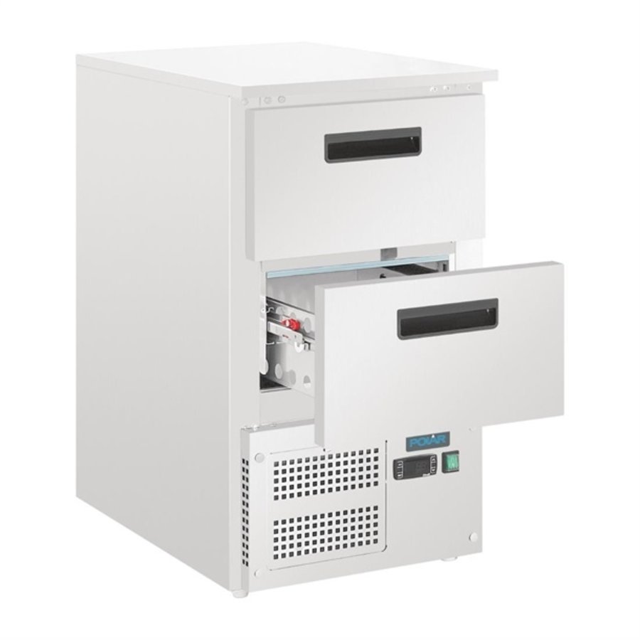 Kühlwerkbank | G-Serie | 2x GN 1/1 Schubladen